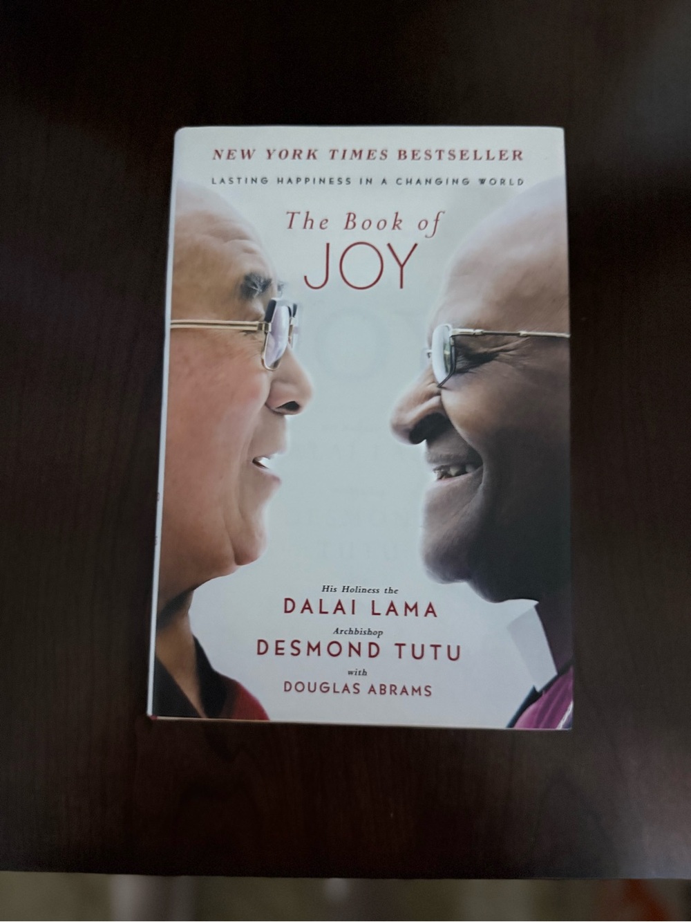 The Book of Joy by Dalai Lama & Desmond Tutu - White Cover